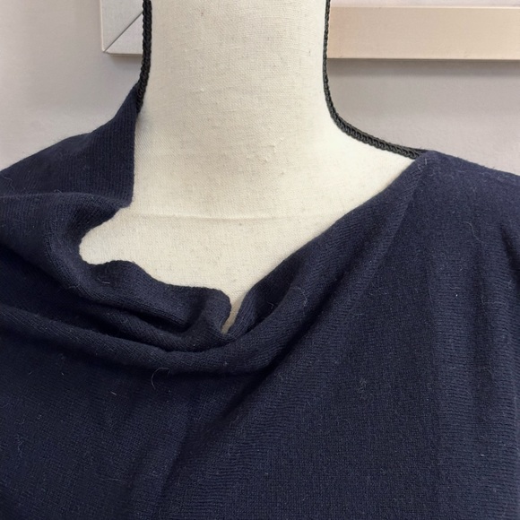 Paul Costello Poncho Navy One Size All - Picture 2 of 4